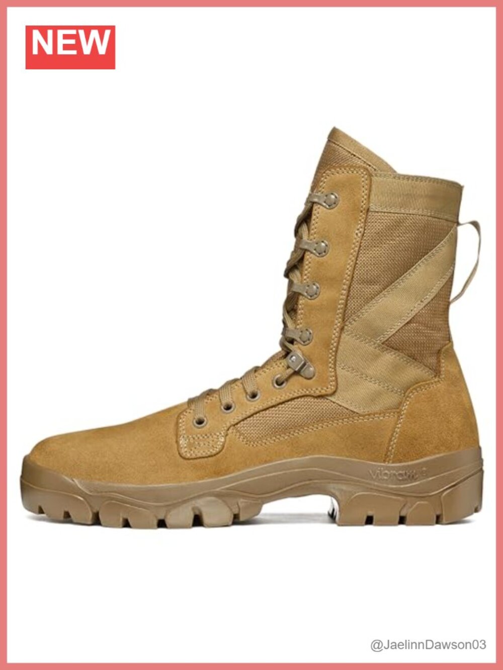 GARMONT Tactical Suede Combat Boots, Lace-Up Ankle Boots, Waterproof